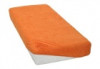 Froté prostěradlo barva č. 40 - oranžová 